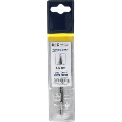 Grąžtas 4,5 mm HSS-DIN 338-G TURBO STEP 12020700450