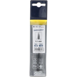 Grąžtas 6,5 mm HSS-DIN 338-G TURBO STEP 12020700650
