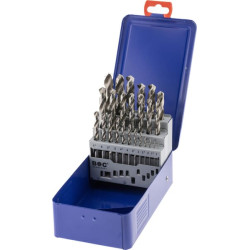 Metalinių spiralinių grąžtų rinkinys 1-13 mm, 25 vnt. SE1456BOH