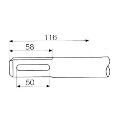 Smūginis grąžtas betonui 30x520 mm, Bohrcraft HBM300570
