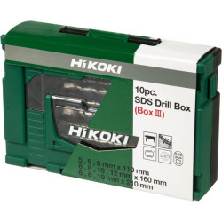 SDS-Plus smūginių grąžtų rinkinys, 10 vnt. 40030030