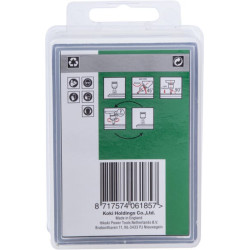 Deimantinių plytelių grąžtų rinkinys, 5 dalių 4100519