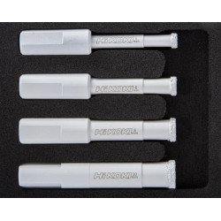 Deimantinių plytelių grąžtų rinkinys, 5 dalių 4100519