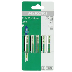 Siaurapjūklio ašmenys metalui JM10 (5 vnt.) 750038