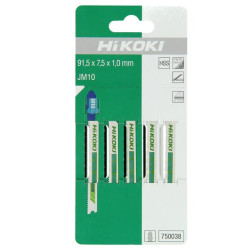 Siaurapjūklio ašmenys metalui JM10 (5 vnt.) 750038