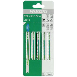 Siaurapjūklio ašmenys medienai / metalui JPU10 (5 vnt.) 750031