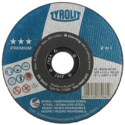 Pjovimo diskas premium.St-SS+taurelės formos 115x2.5 872346