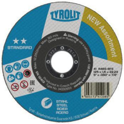 Pjovimo diskas 125x1,6x22,23 F41 A46S-BFS 34332853