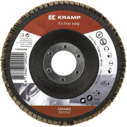 Keraminis plokštelinis šlifavimo diskas 115 mm K60 115CEK60KR