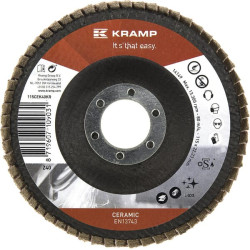 Keraminis plokštelinis šlifavimo diskas 115 mm K40 115CEK40KR