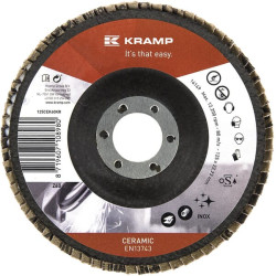 Keraminis plokštelinis šlifavimo diskas 125 mm K60 125CEK60KR