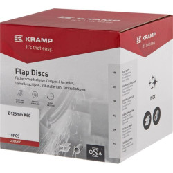 Keraminis plokštelinis šlifavimo diskas 125 mm K60 125CEK60KR