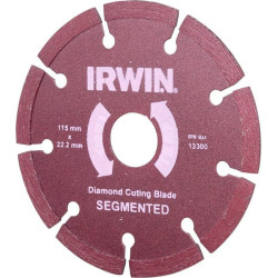 Segmentuotas deimantinis diskas Irwin, 115 x 22,2 1865011151