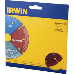 Segmentuotas deimantinis diskas Irwin, 115 x 22,2 1865011151