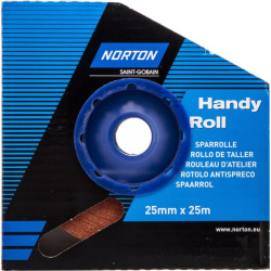 Šlifavimo šluostė, 25 m x 25 mm, 150 g PP35007