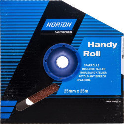 Šlifavimo šluostė, 25 m x 25 mm, 50 g PP35005