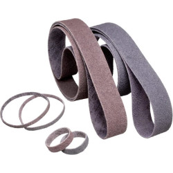 Poliruotas diržas raudonas 75x2000mm 3M BL89986