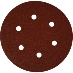 Švitrinis popierius Ø150mm K80 10s 753113