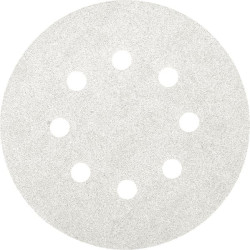 Šlifavimo diskas Ø125mm K120 10vnt. baltas 753135