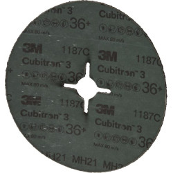 „Cubitron™ 3“ pluošto diskas 1187C 180 mm K36 7100309795