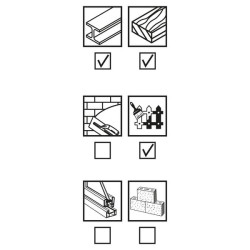 Šlifavimo padas K240 115x125mm (9 vnt.) CP2351200