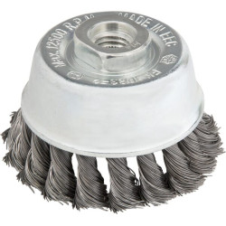 Vielinis šepetys su puodelio formos galvute M14 60/0,35 751346