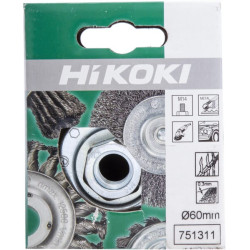 Puodų šepetys m14 60/0.3 banguota viela 751311