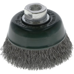 Vielinis šepetys, puodelio formos, M14, 75 mm, nerūdijančio plieno, 0002613362