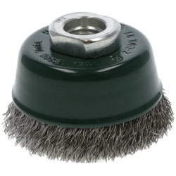 Vielinis šepetys su puodelio formos skylute M14, 60 mm, nerūdijančio plieno, 0002613361