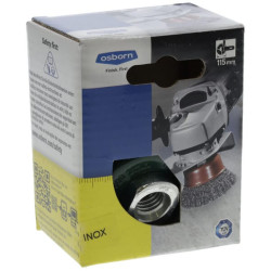 Vielinis šepetys su puodelio formos skylute M14, 60 mm, nerūdijančio plieno, 0002613361