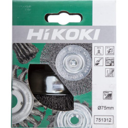 Vielinis šepetys su taurės formos paviršiumi M14 75/0,3 banguota viela 751312