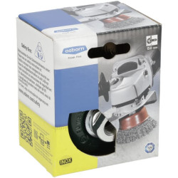 Vielinis šepetys su puodelio formos skylute M14, 80 mm, nerūdijančio plieno 0002613363