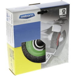 Apvalus vielinis šepetys 178x23mm nerūdijančio plieno 9902554361