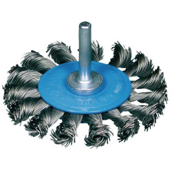 Plieninis rotacinis šepetys su 6 mm velenu WRB32