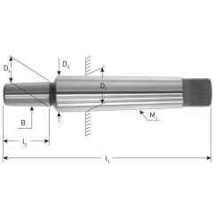 Gręžtuvo adapterio kaištis MK 2 280MK2B12