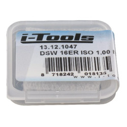Srieginė skylė plt 16ER ISO 1.00 DSW16ERISO100