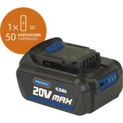 Ličio jonų akumuliatorius 20 V 4 Ah akumuliatoriniam tepalo pistoletui FP18051101