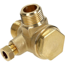 Atbulinis vožtuvas 3/8"-3/8" 4101054