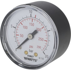 Manometras ø50 1/4" 20/11B 9052802