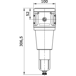 Suspausto oro filtras G 1 AF5K1