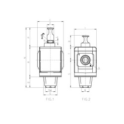 Izoliacinis vožtuvas 3/2 eigų MX238V01