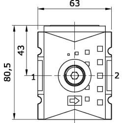 Skirstytuvas G 1/2 VT4G12IPB2