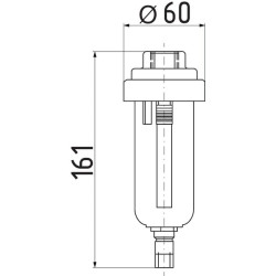 Automatinis kondensato išleidimo vamzdis CDA12