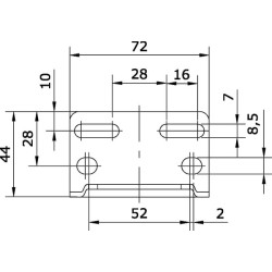 Spyruoklinio dangtelio tvirtinimo komplektas 2 SCMK2