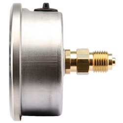 Slėgio matuoklis Ø63 0–2,5 bar 1/4 colio galinis MA63025B04SSGF