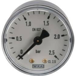Galinis manometras Ø50 0-2,5 bar MA50025B04PL