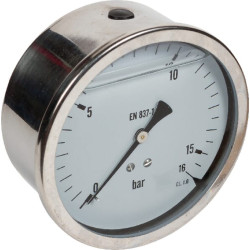 D100 RA 0-16 slėgio manometras MA10016ARVS