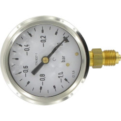 Slėgio matuoklis apvalus 63-1-0 MA6301VAC