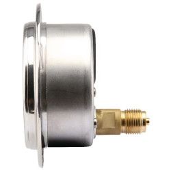 Manometras Ø100 0–60 bar 1/2 colio, montuojamas ant skydelio MA10060P08SS
