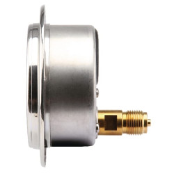 Manometras Ø100 0–60 bar 1/2 colio, montuojamas ant skydelio MA10060P08SSGF